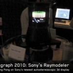 Sony’s 360-degree RayModeler 3D display.