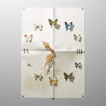 How to Make a Working Paper Clock With Butterflies.