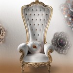 Regal Armchair Throne by Caspani