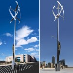 The New Sanya Skypump is a Wind and Solar-Powered Electric Vehicle Charger!